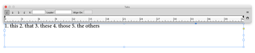 InDesign tip repeat tabs