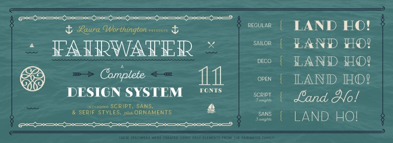 Fairwater font
