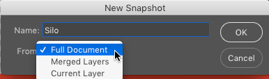 Photoshop History State Menu