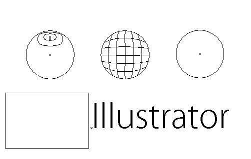 Adobe Illustrator Outline mode