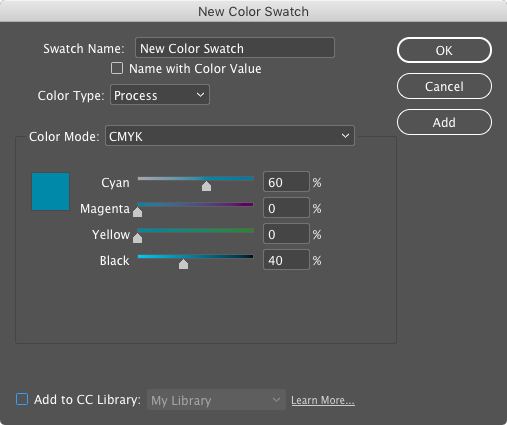 Do not add swatch to CC library