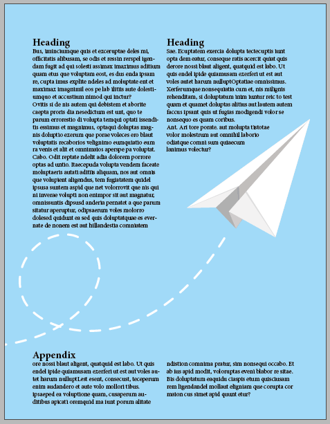 InDesign contest phantom fill stroke