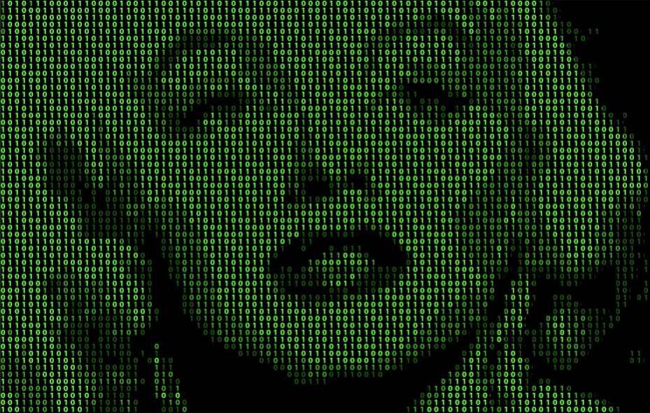 Matrix number grid effect applied to Marilyn Monroe in Photoshop