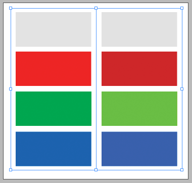 mismatch with overprint preview