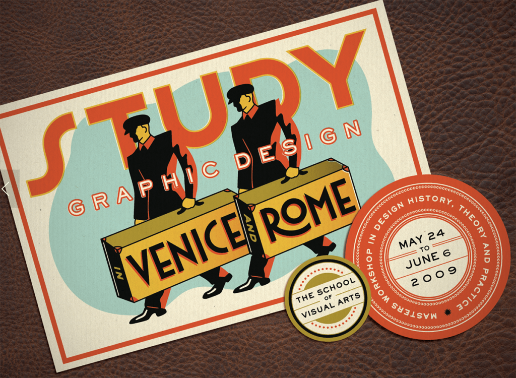 Study Graphic Design handlettered poster