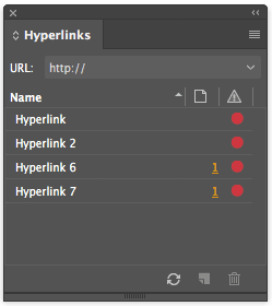 ghost hyperlinks