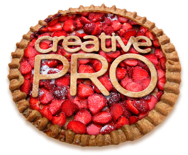 Photoshop pie crust effect
