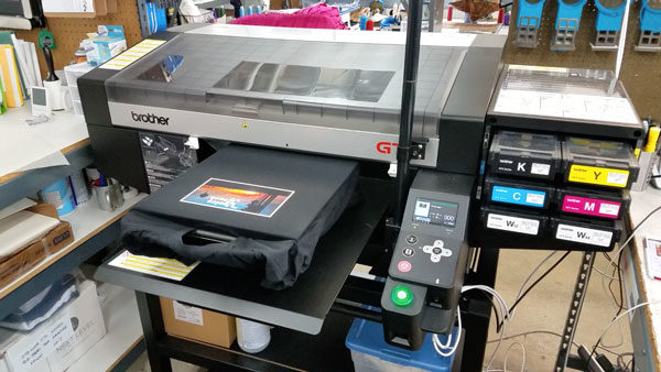 direct to garment t-shirt printing