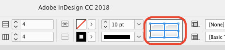 InDesign table stroke proxy in Control panel