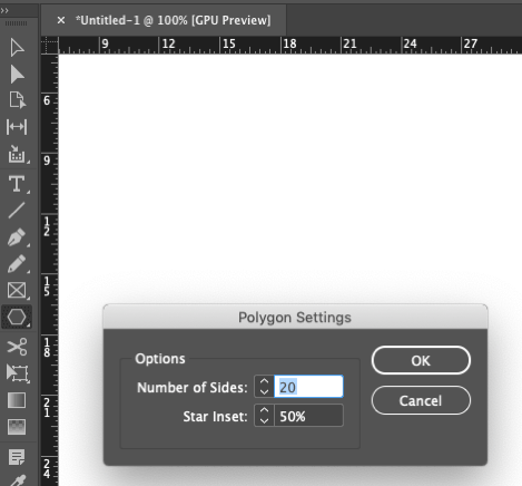 polygon settings