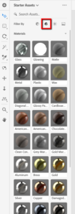 Dimension's starter assets materials