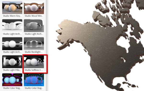 Dimension Softbox light