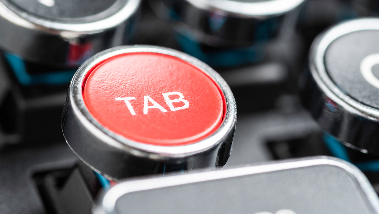 InDesign 101 tabs