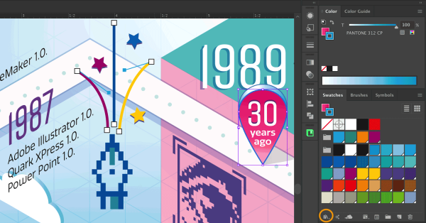 Color Swatch Library Illustrator
