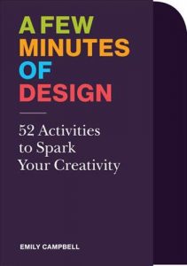 creative holiday gift image of A Few Minutes of Design card deck