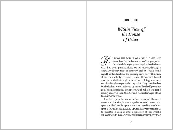 13.1book-template-1 InDesign book template chapter one