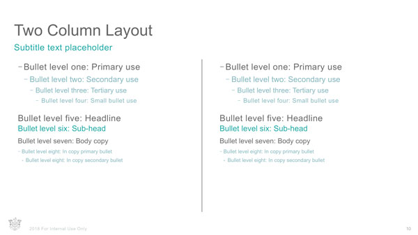 18.4presentation-template-3 InDesign presentation template two column layout