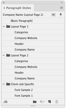 19.3mood-board-styles InDesign paragraph styles