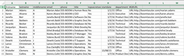 Excel file data source