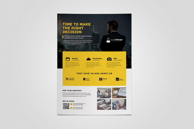33.2corporate-flyer-2 InDesign corporate flyer template