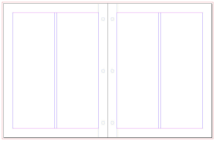 InDesign general purpose binder template tab divider layout