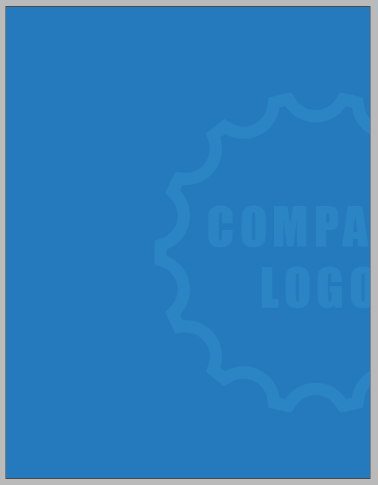 38.2template-business-stationery-2 InDesign business stationery template letterhead reverse side