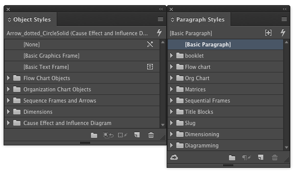42.7_InDesign-template-essentials-chart-diagram-styles InDesign object styles paragraph styles