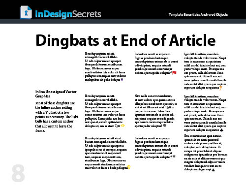 43.7_anchored-objects_008 InDesign dingbats at end of article template