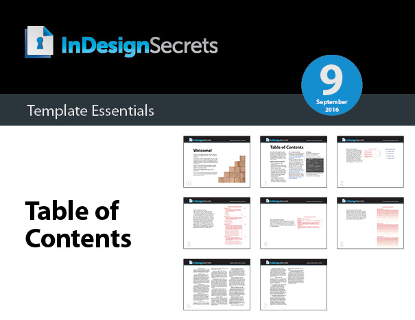 46.1_IDS_Essentials_TOC InDesign table of contents template