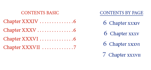 46.3_indesign-simple-toc Table of contents basic contents by page