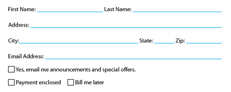 InDesign creation form