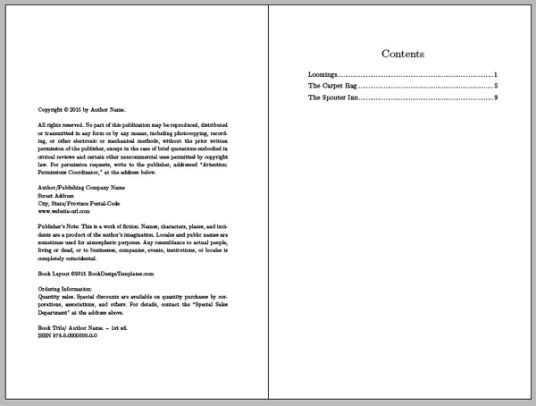62.220150421-template2 InDesign 6 x 9 book template table of contents copyright page