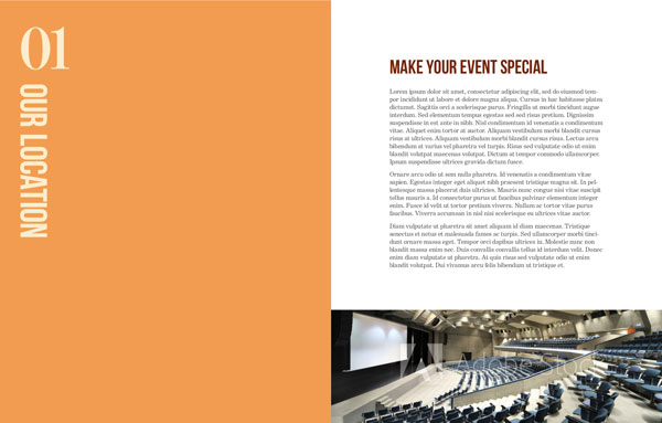 8.2template-brochure-2 InDesign brochure template section one