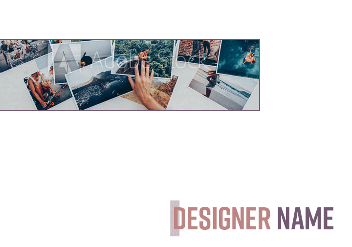 InDesign portfolio template members only