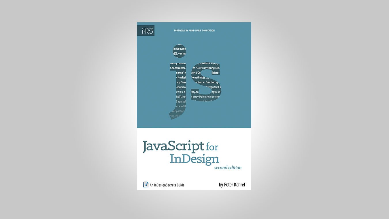 JavaScript for InDesign, 2nd edition