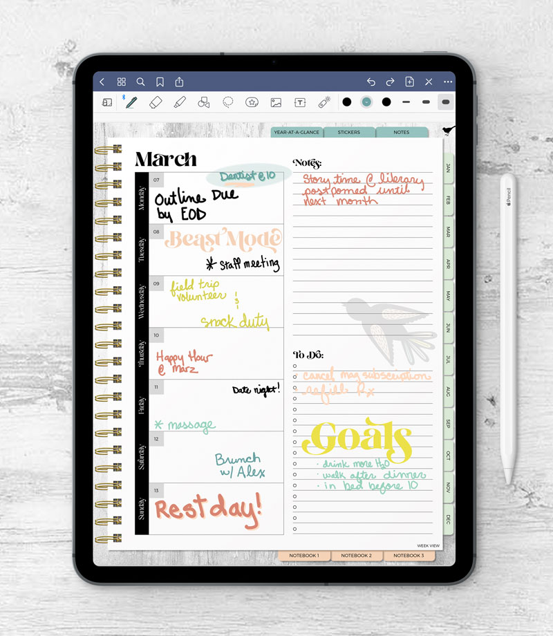 Top View iPad Pro 2018 Mockup by Anthony Boyd Graphics