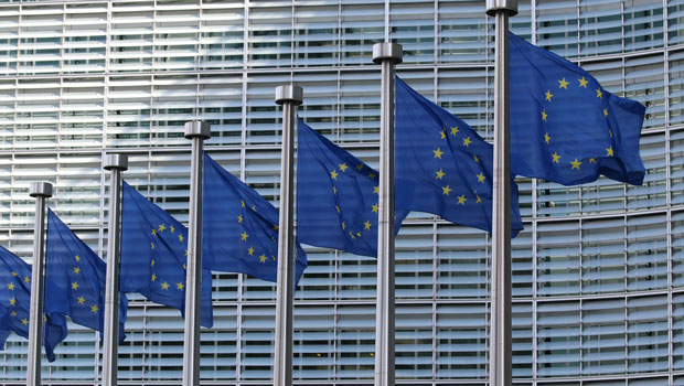 European Union (EU) flags