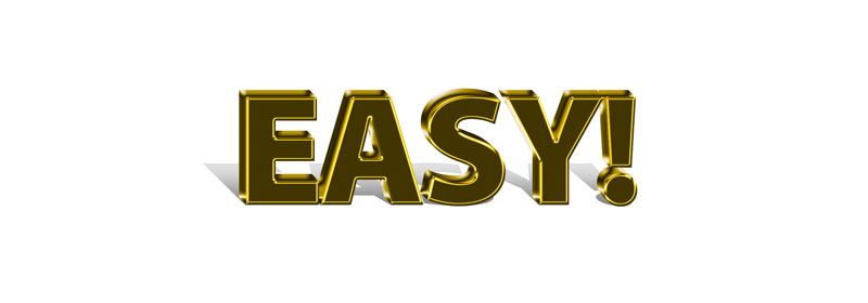 Gold text template custom text