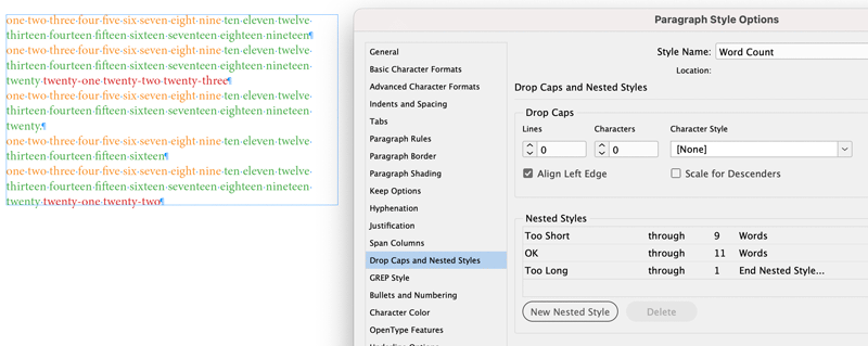 Word character count nested fig 6