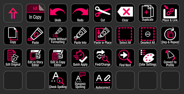 InDesign Pro Profiles for Stream Deck