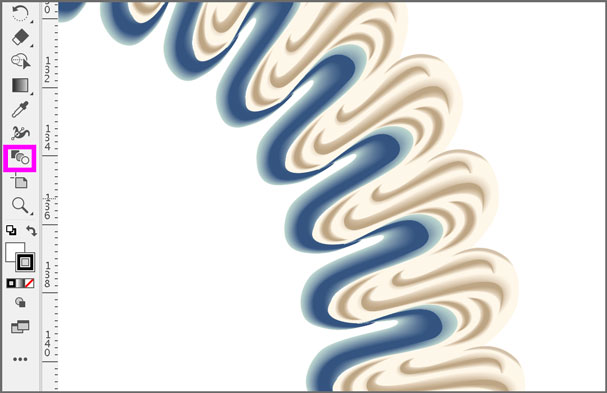 The Blend tool is even included in Illustrator’s Basic toolbar.