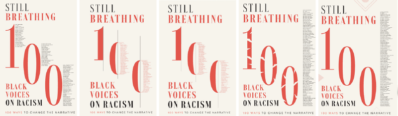 alternate cover designs for Still Breathing
