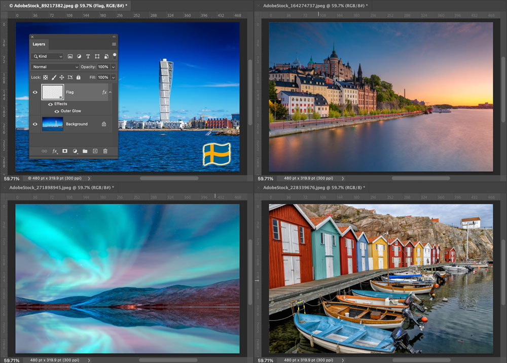 before running the Photoshop script Duplicate-to-All