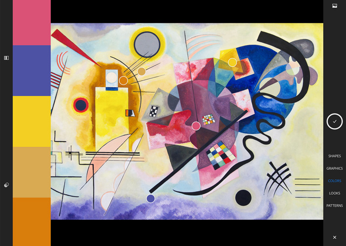 Figure 4.Yellow-Red-Blue abstract painting by Wassily Kandinsky