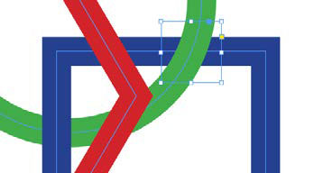 Figure 6. The result after pasting a copy into the overlapped rectangle