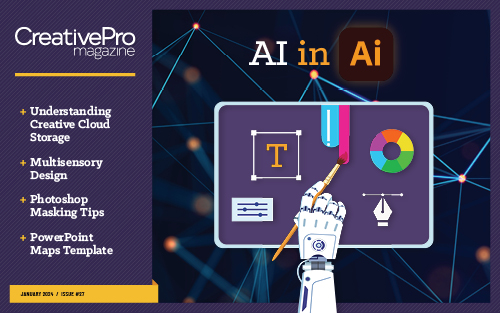 Cover of CreativePro Magazine issue 27: AI in Ai