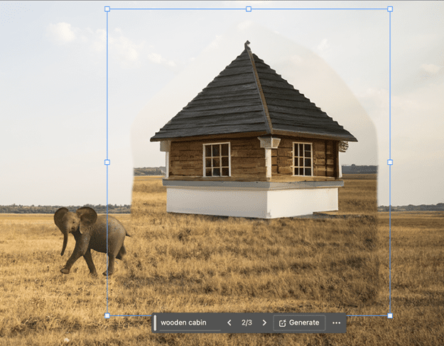 Figure 11. Moving this cabin to another place doesn’t work.