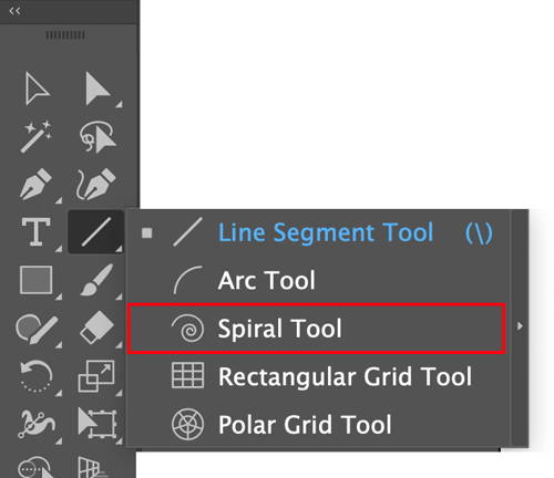 spiral1.png Spiral Tool in Adobe Illustrator