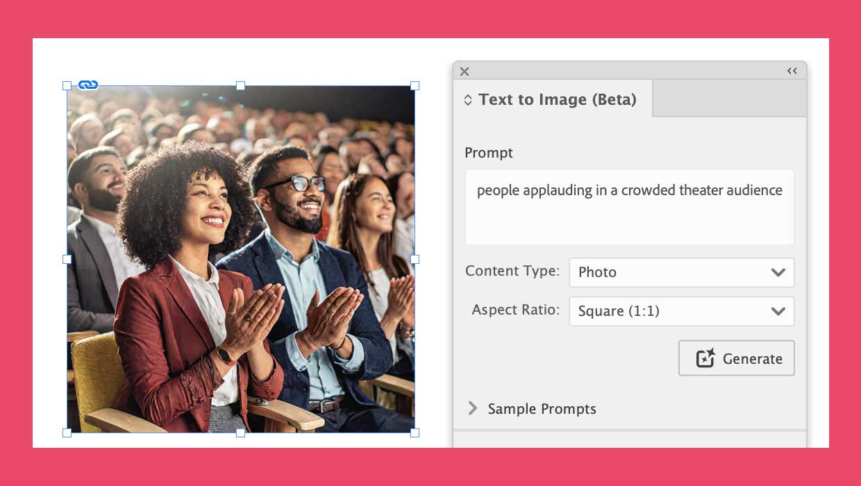 InDesign 19.4 Text to Image panel
