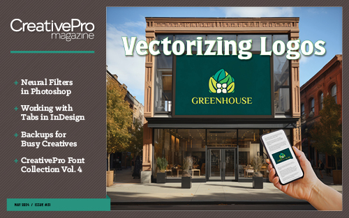 Cover of CreativePro Magazine Issue 31: Vectorizing Logos
